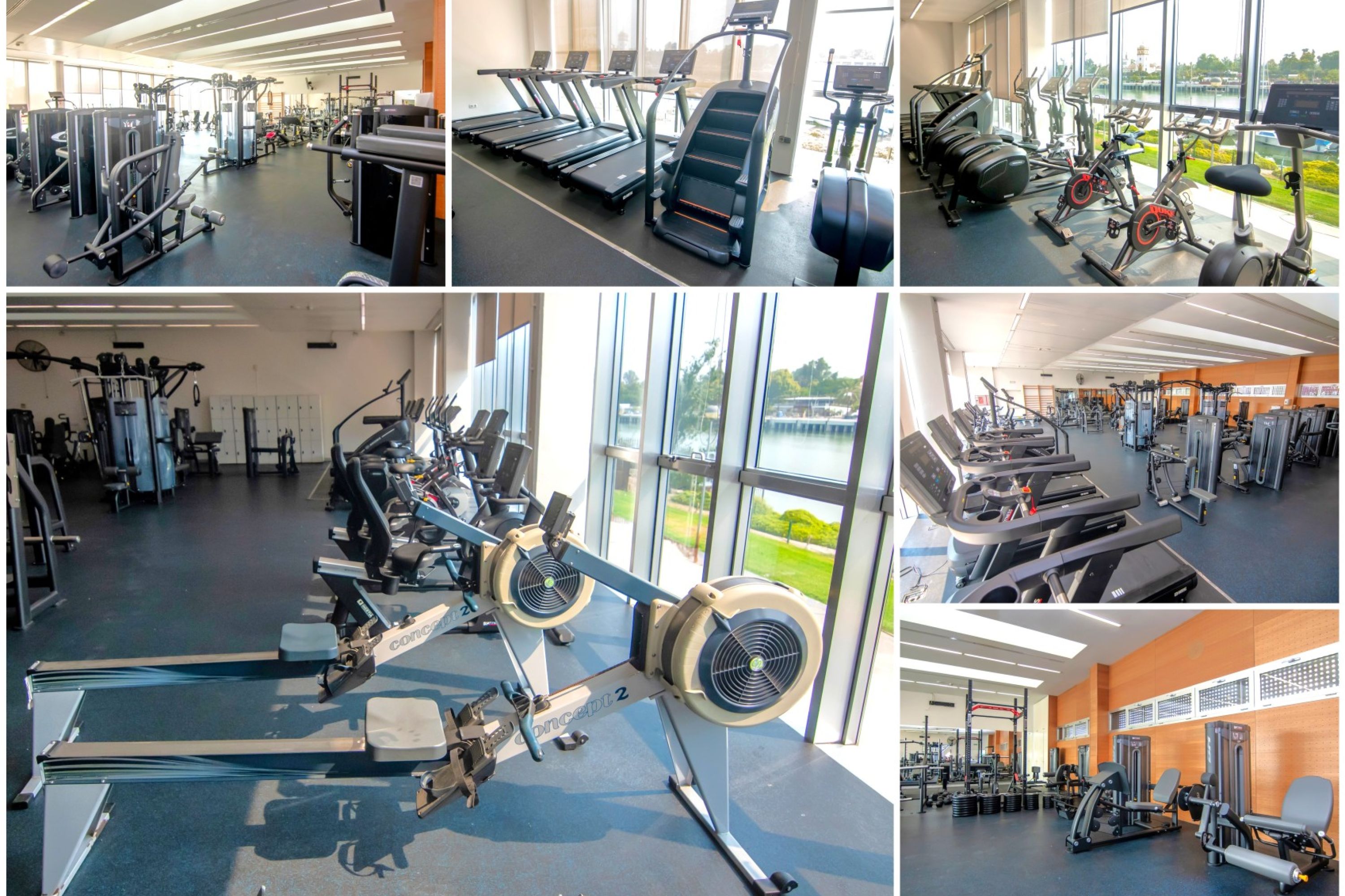 Reapertura de la sala de musculación/fitness del gimnasio
