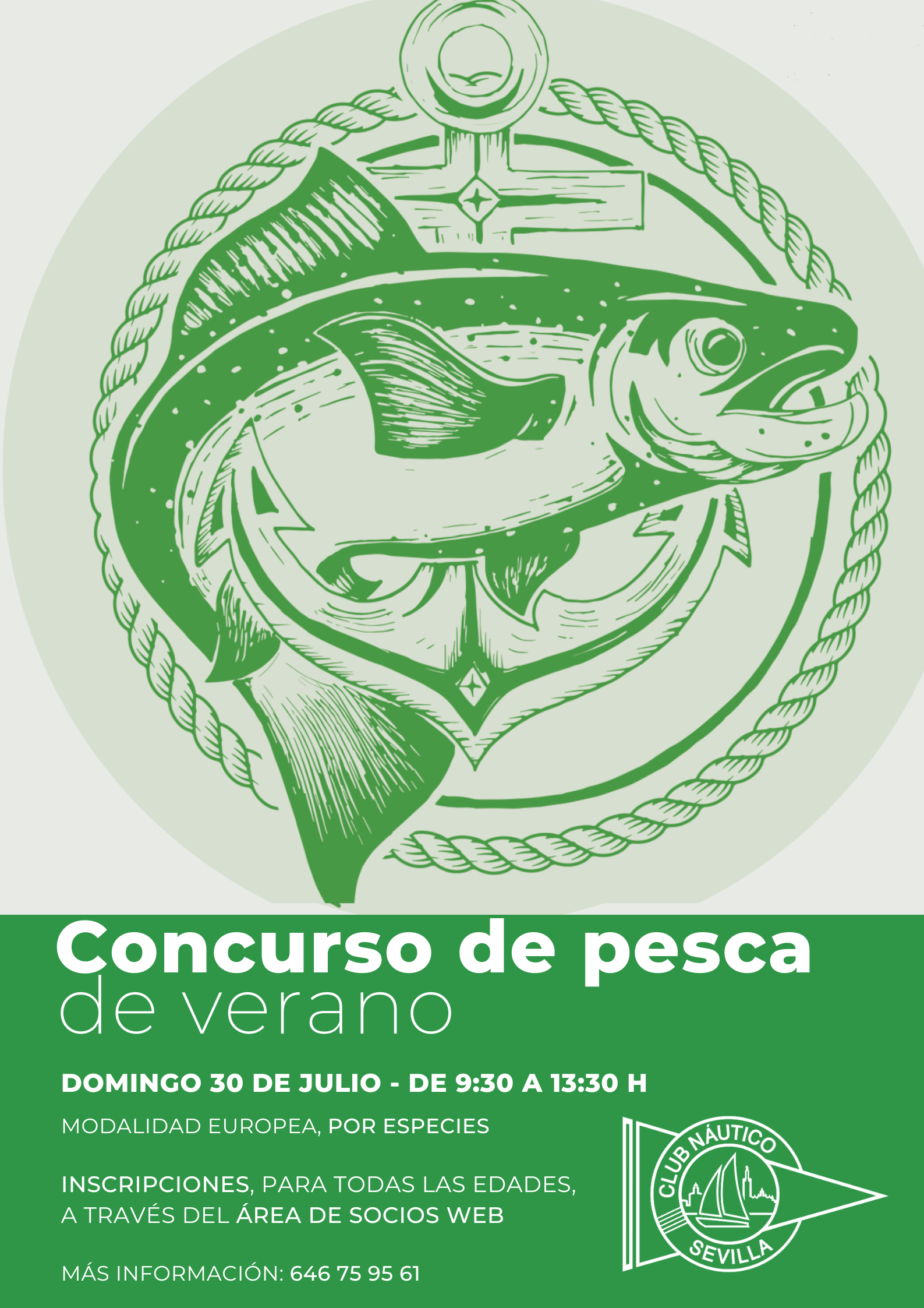 Concurso de pesca de verano