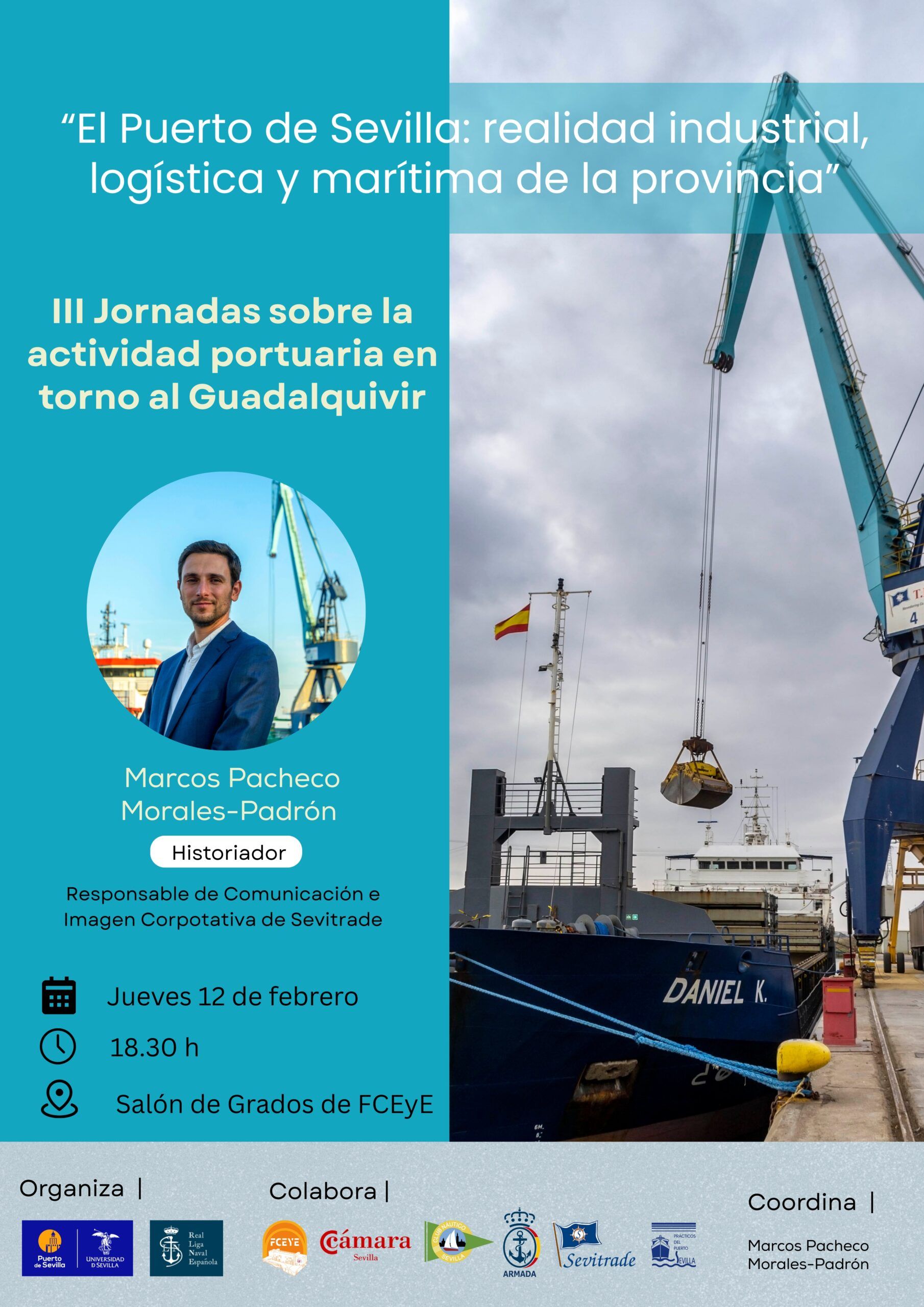 III Jornadas sobre la actividad portuaria en torno al Guadalquivir
