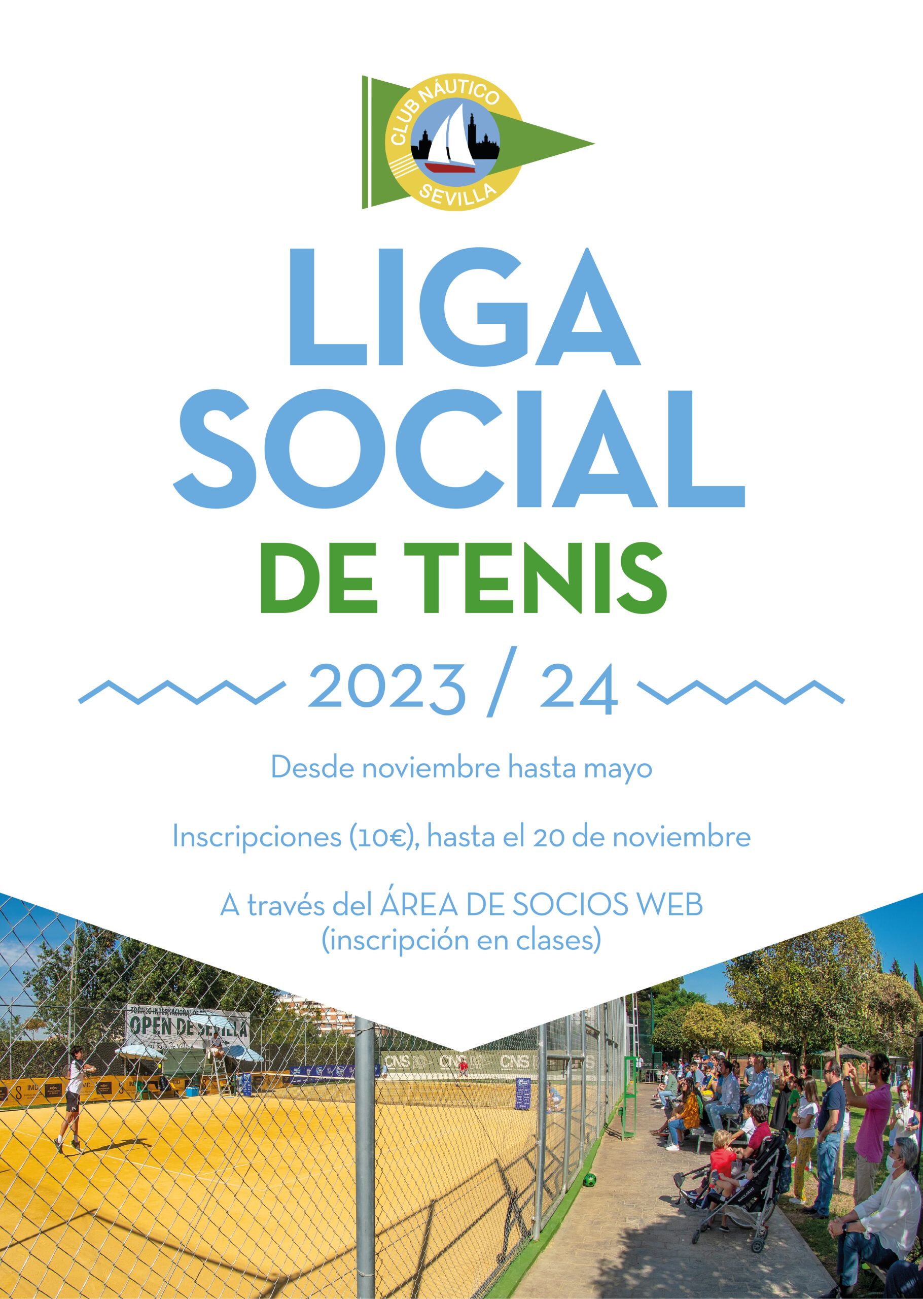 Liga social de tenis 2023/24
