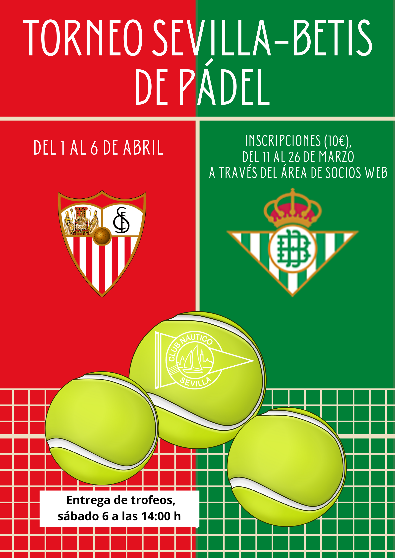 Torneo Sevilla-Betis de pádel