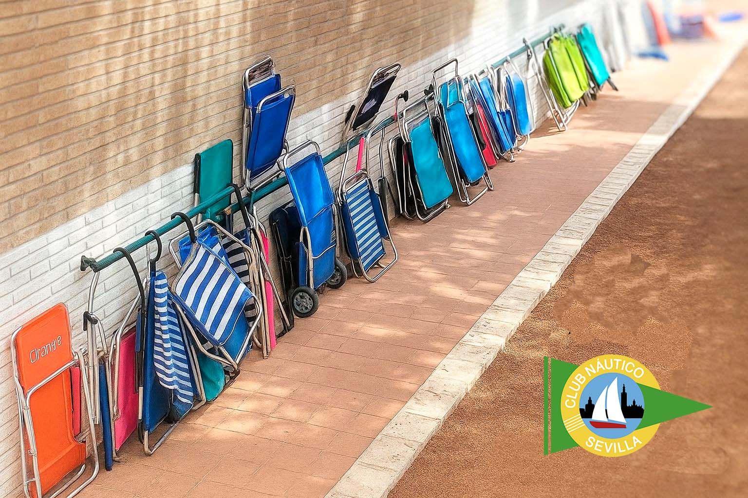 AVISO / Retirada de sillas de verano