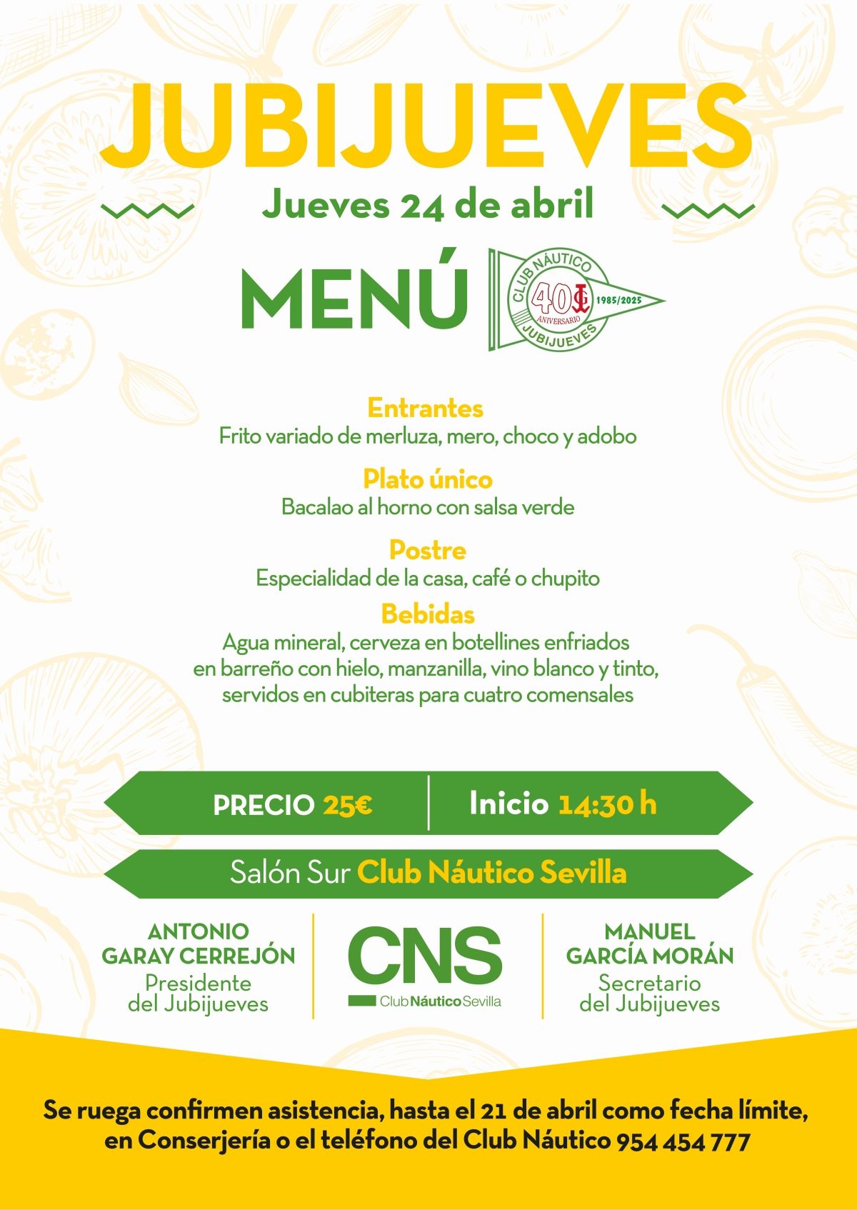 Tertulia gastronómica Jubijueves