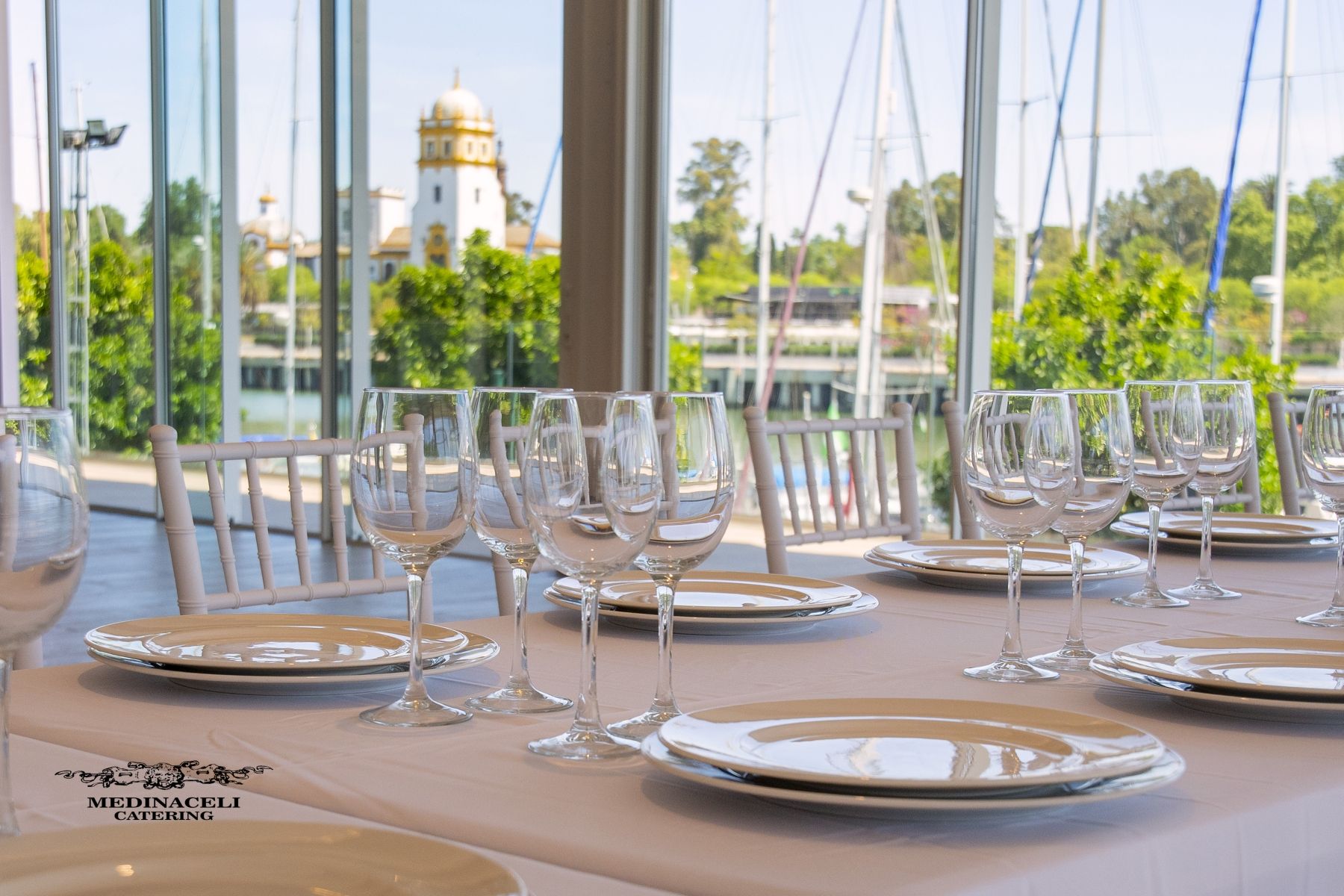 Normativas de reservas de los servicios de restauración del Club Náutico Sevilla