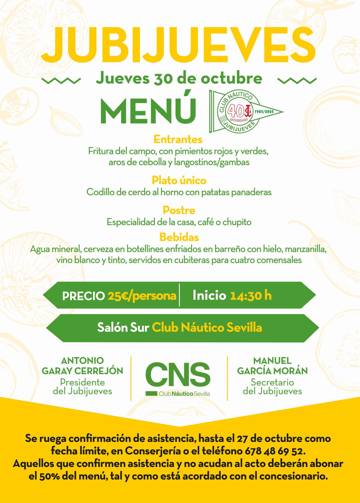 Tertulia gastronómica Jubijueves