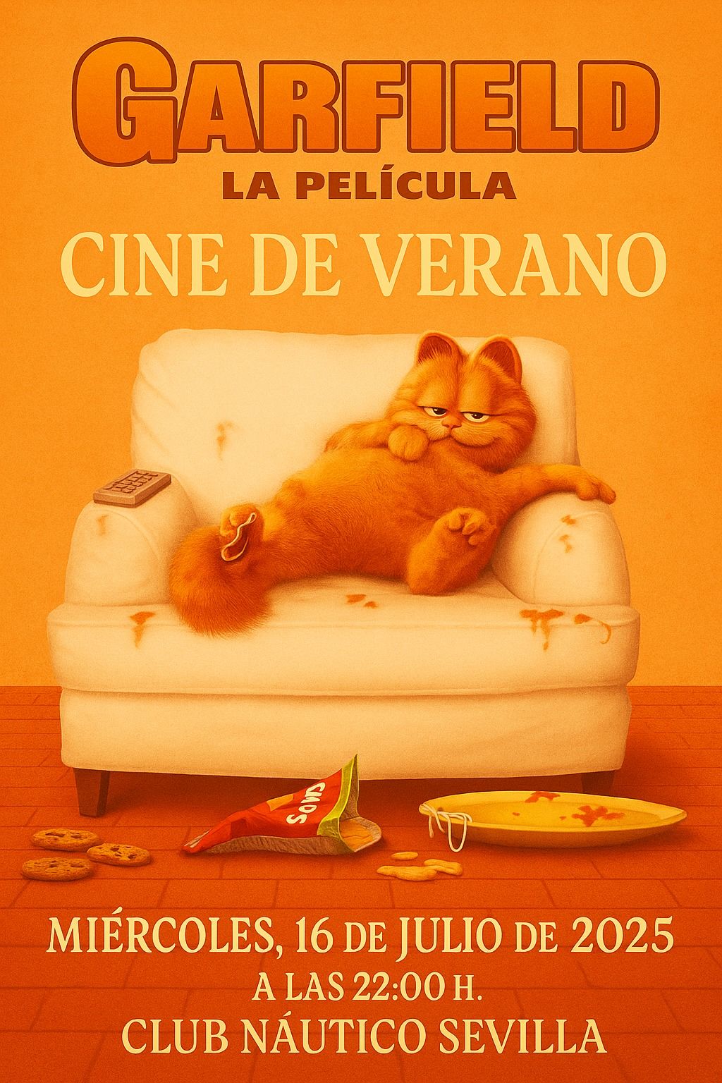 Cine de verano en el Club Náutico: ‘Garfield. La película’