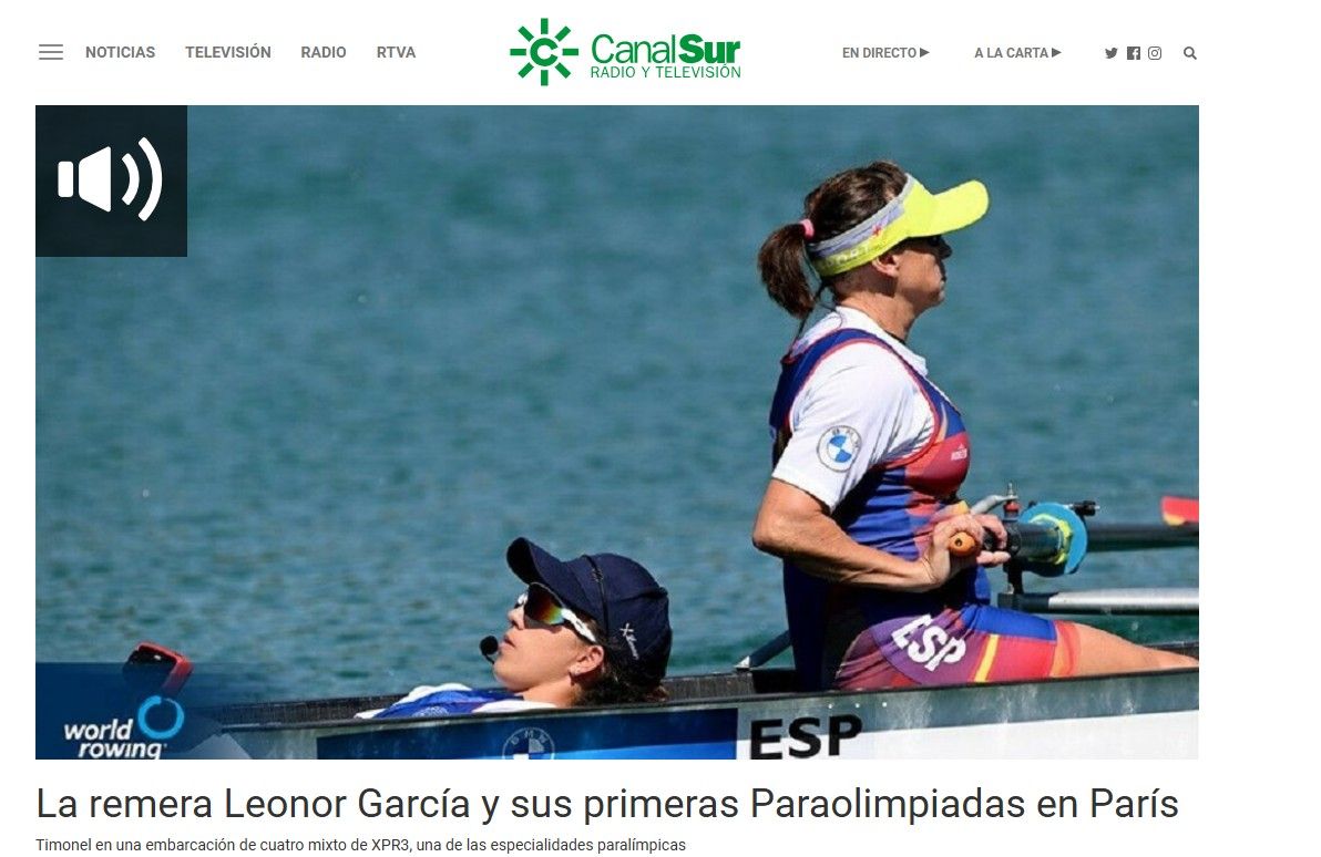 #SomosNáutico / La remera Leonor García y sus primeras Paraolimpiadas en París