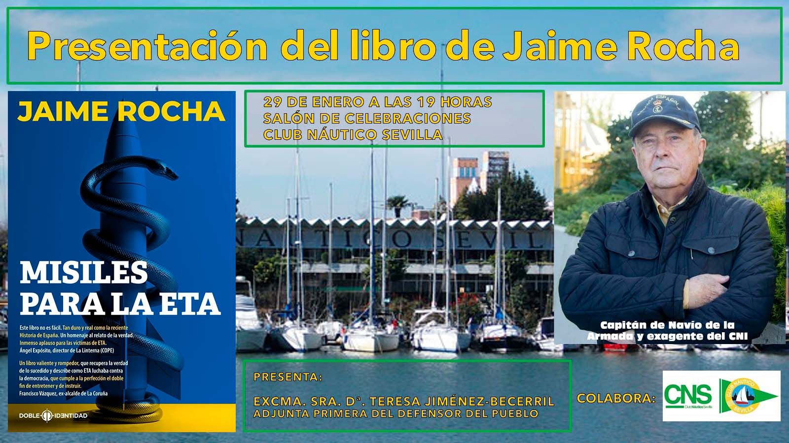 Presentación del libro ‘Misiles para la ETA’, de Jaime Rocha