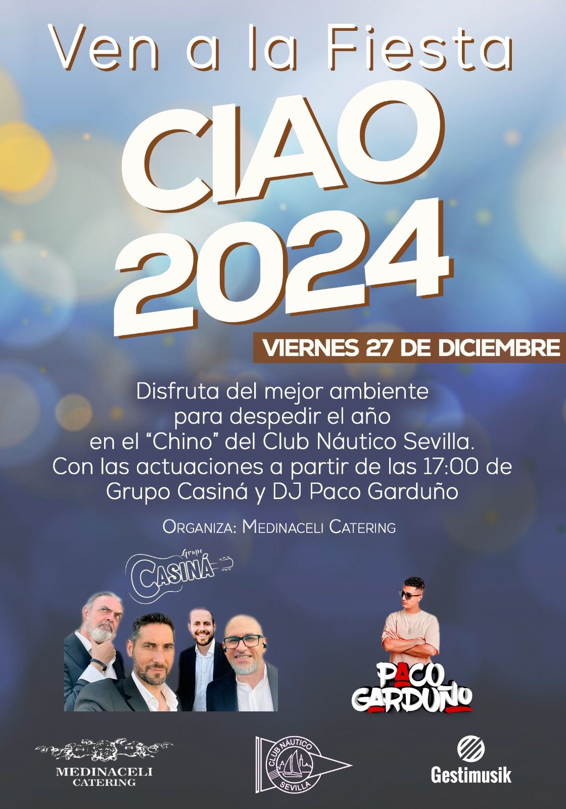 Fiesta Ciao 2024 en el Club Náutico Sevilla