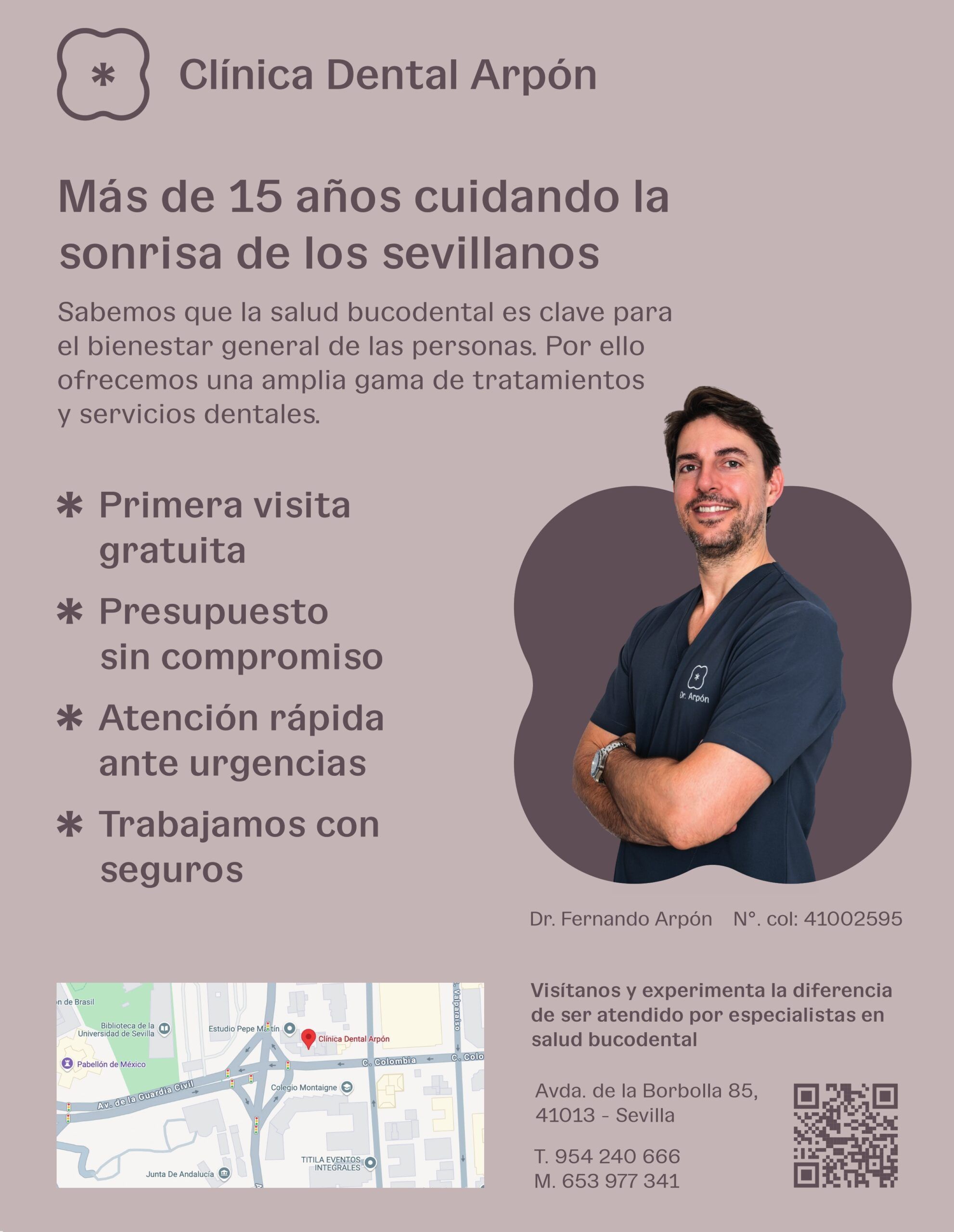 Promoción de la Clínica Dental Arpón