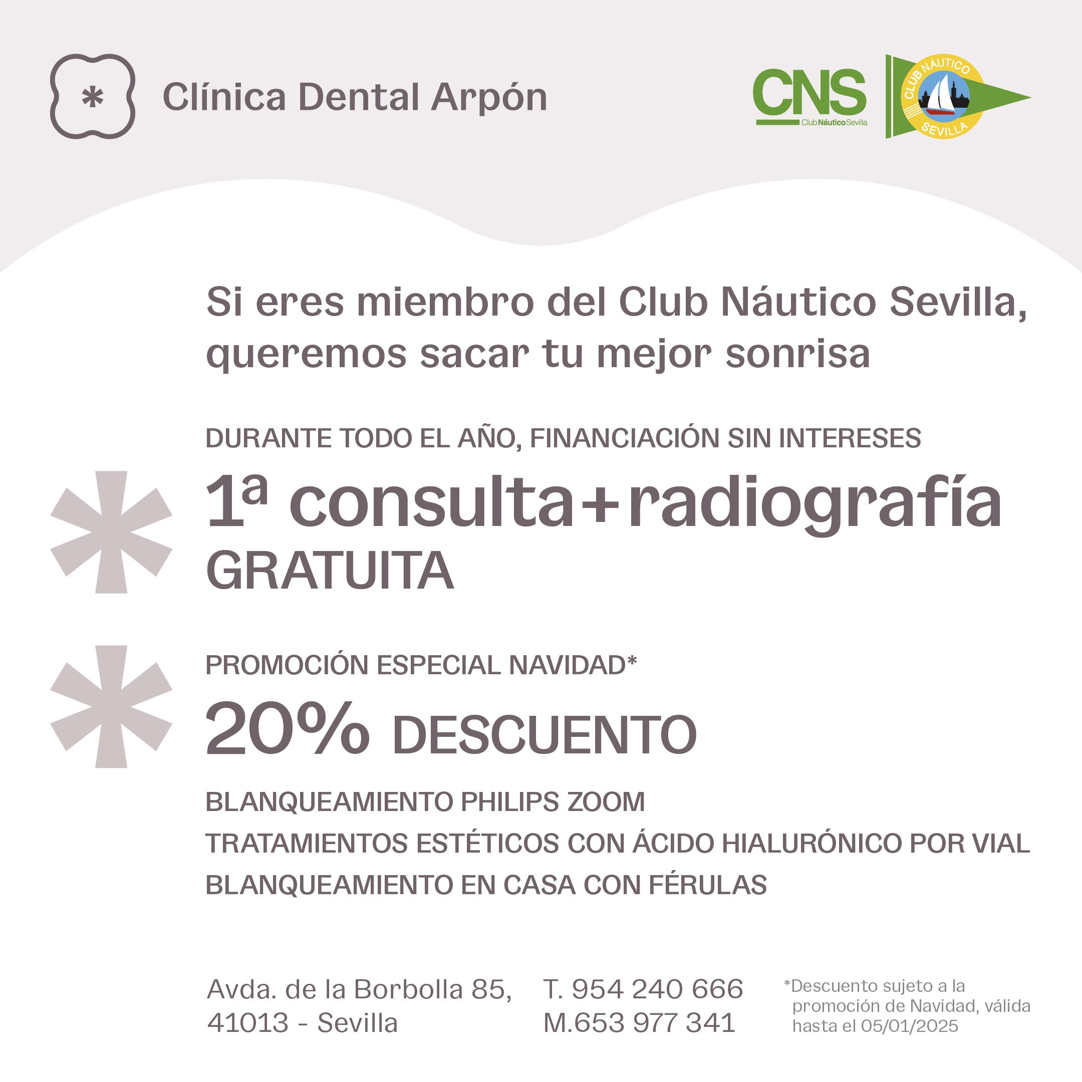 Promoción de la Clínica Dental Arpón