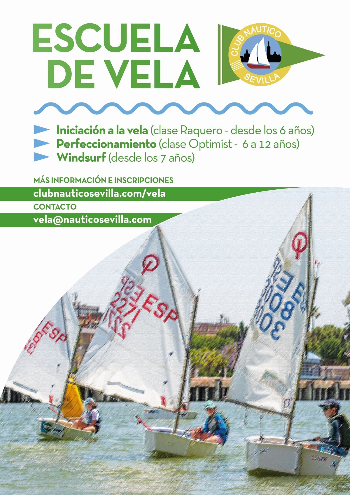 Cursillos de vela de verano