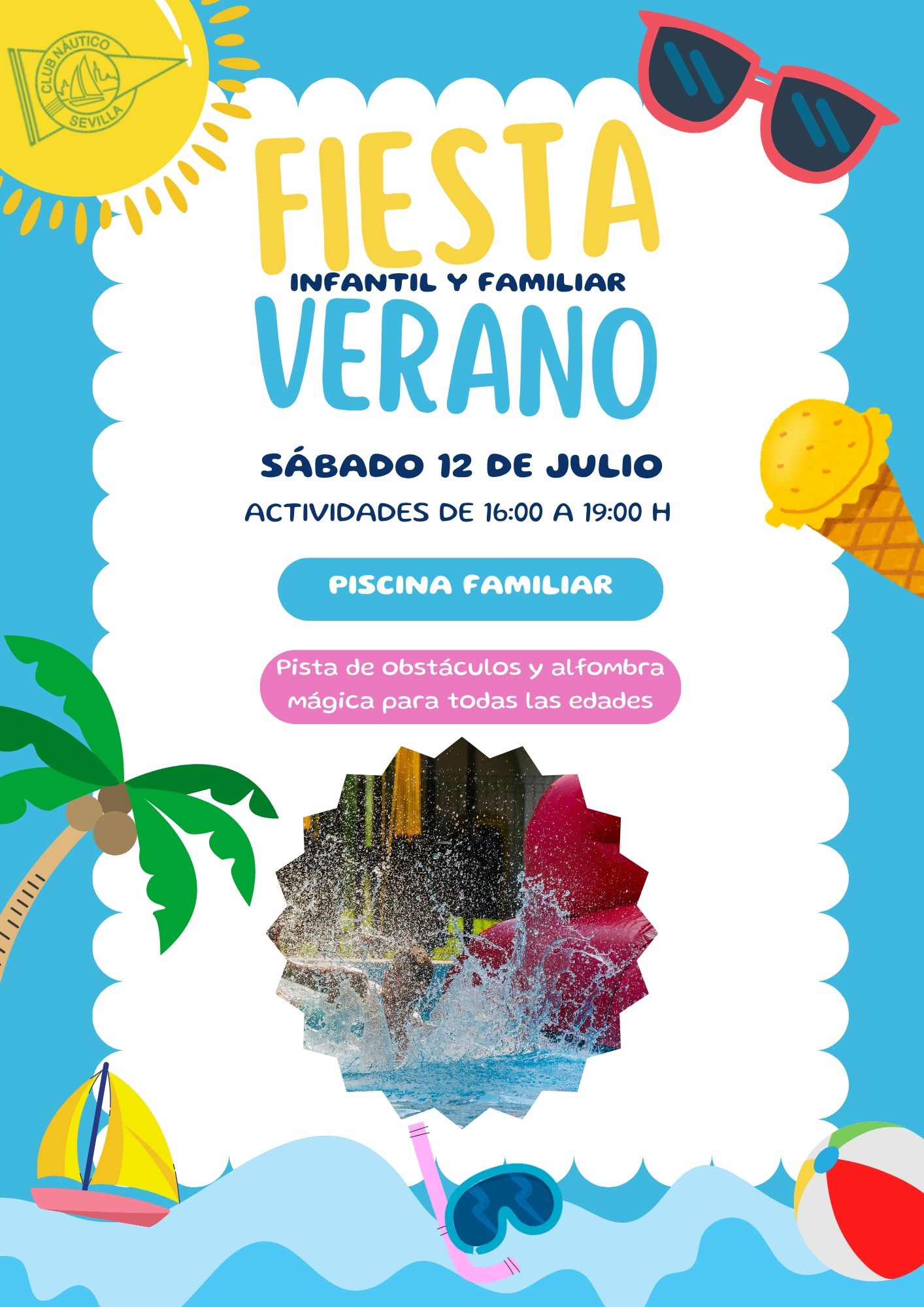 Fiesta infantil y familiar en el Club Náutico