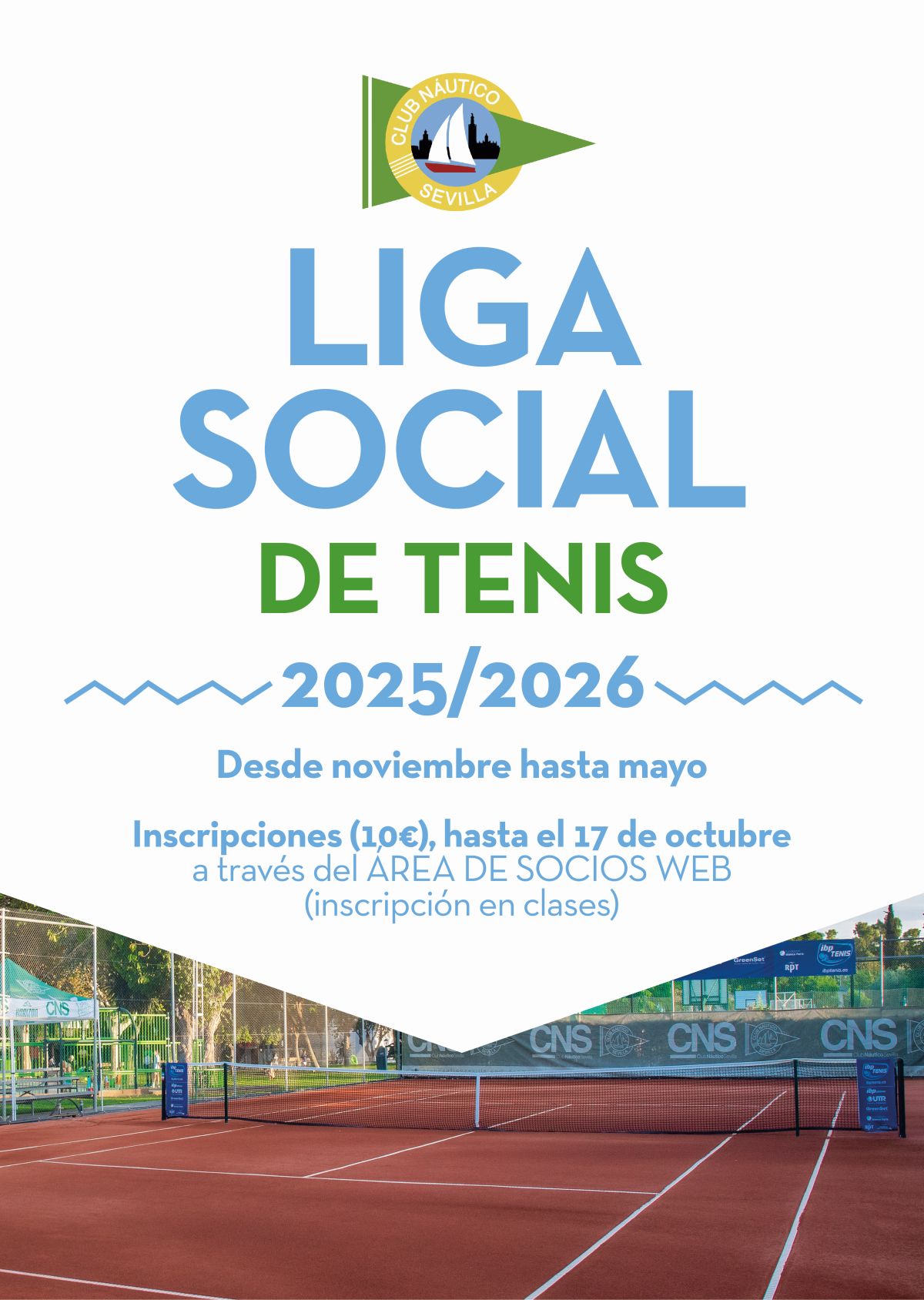Liga social de tenis 2025/26