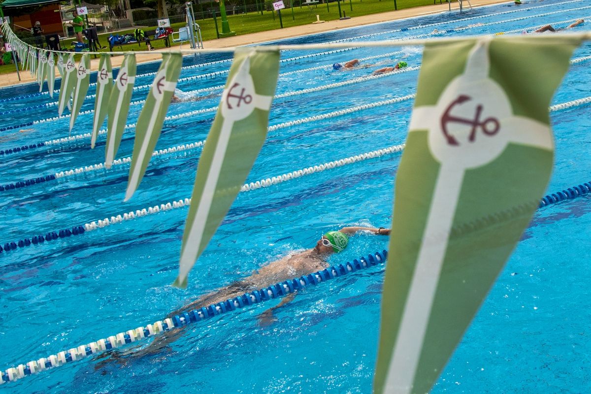 Equipo Máster de natación 2025/2026 del Club Náutico Sevilla