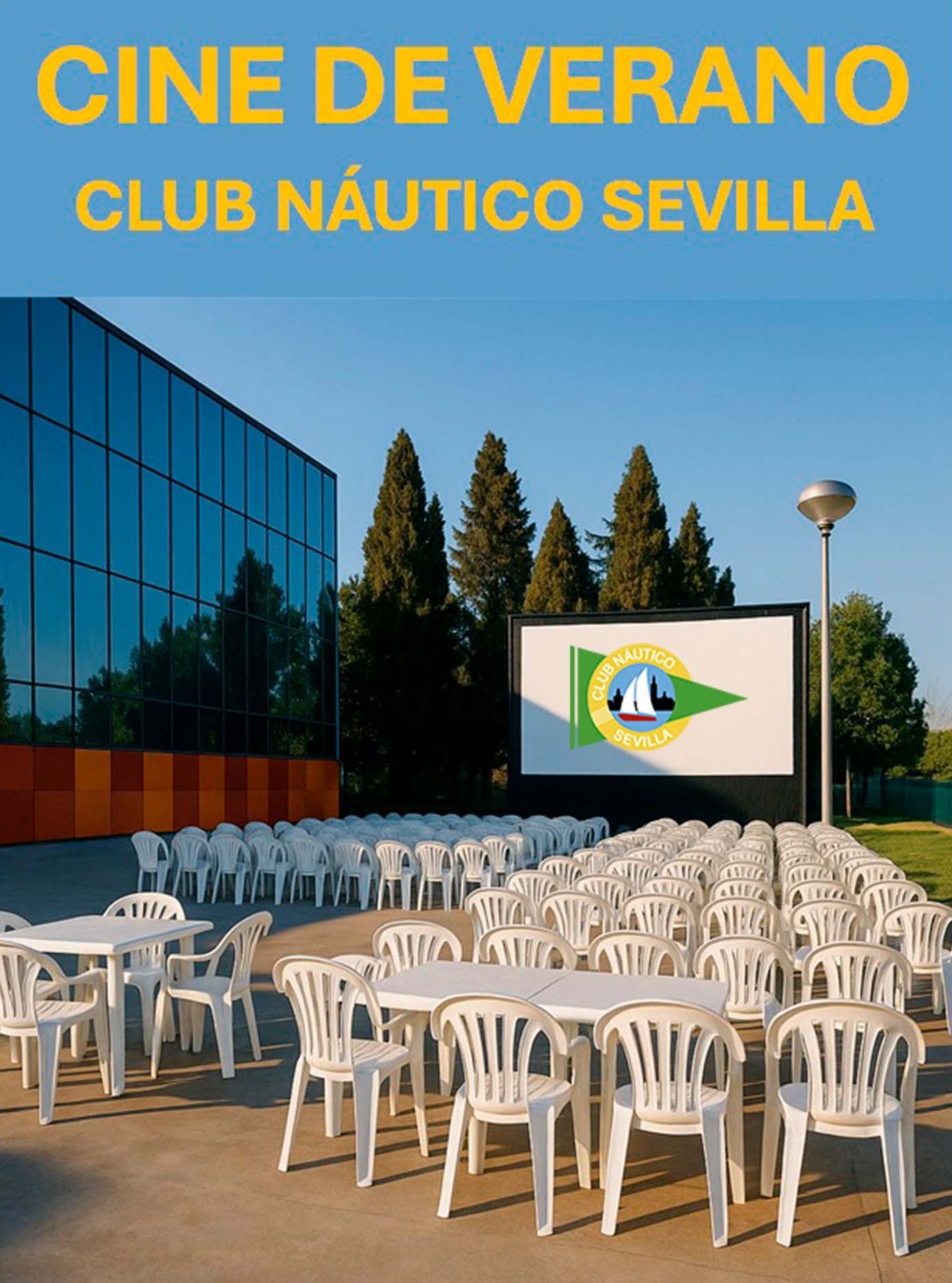 Cine de verano del Club Náutico Sevilla