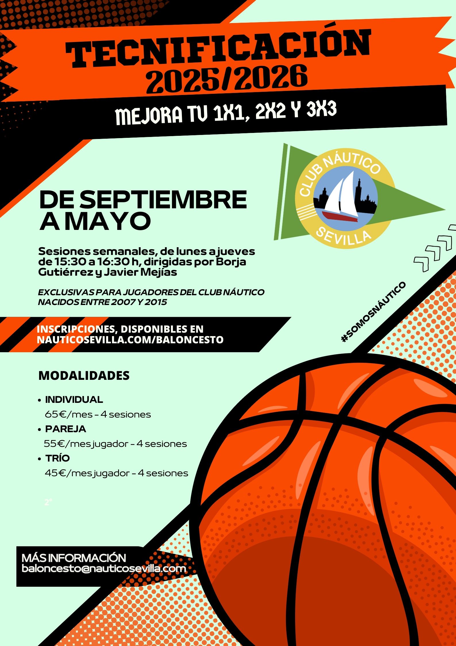 Tecnificación de baloncesto 2025/2026