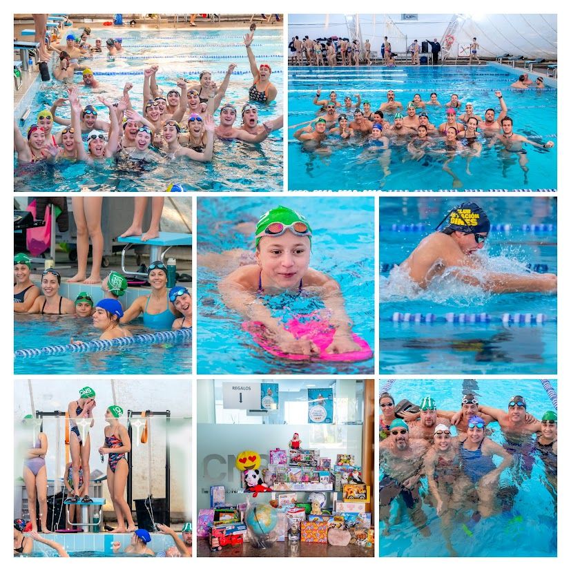 San Silvestre solidaria de natación