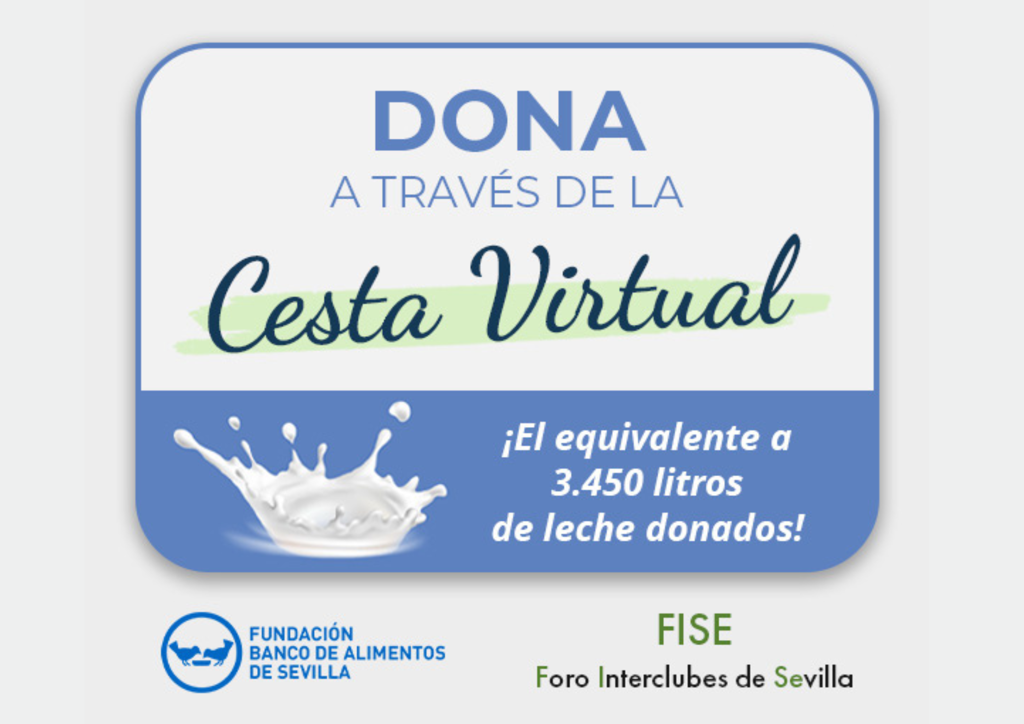 Campaña solidaria del Banco de Alimentos de Sevilla