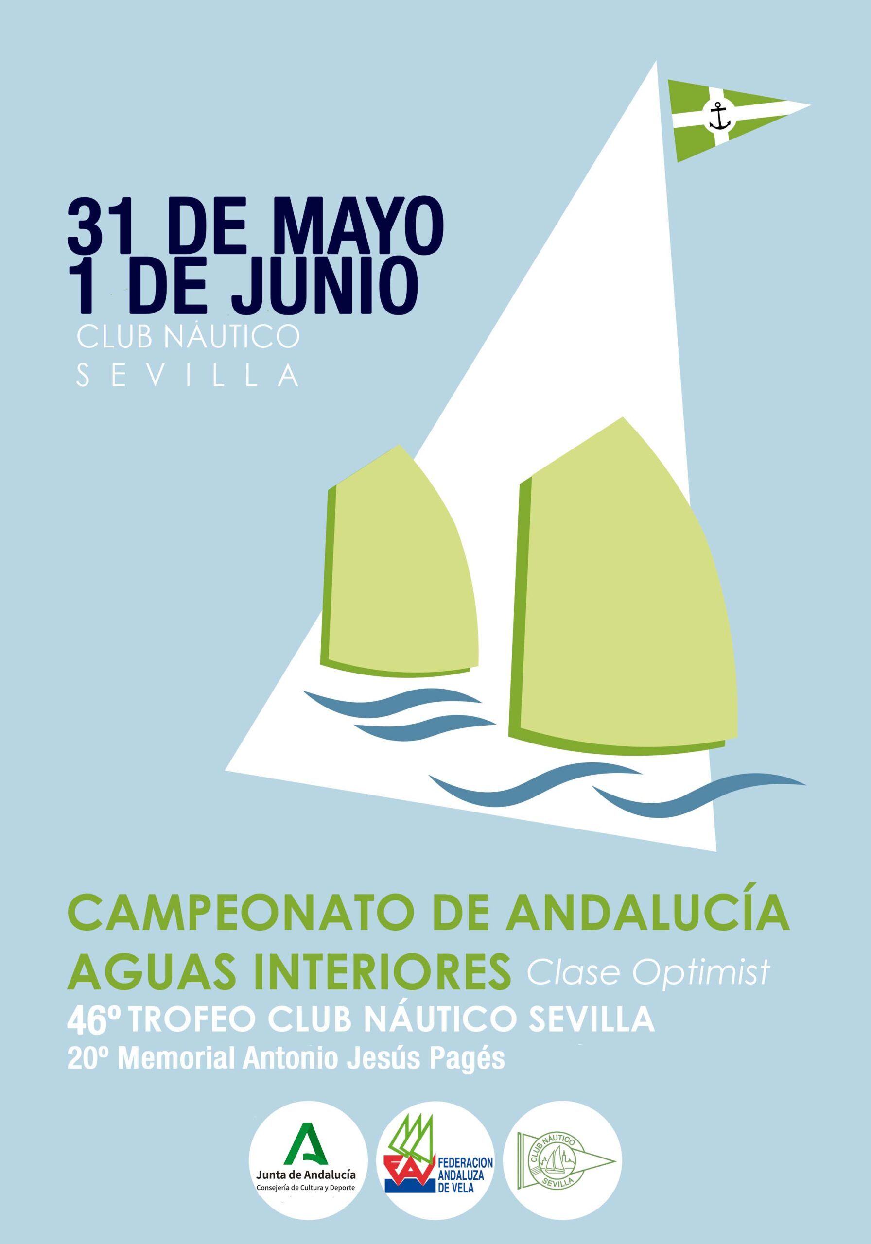 46º Trofeo Club Náutico Sevilla de la clase Optimist-20º Memorial Antonio Jesús Pagés