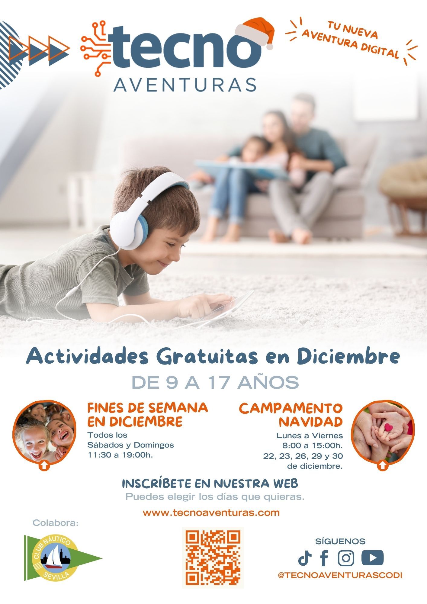 Tecno Aventuras desembarca esta Navidad en el Club Náutico Sevilla