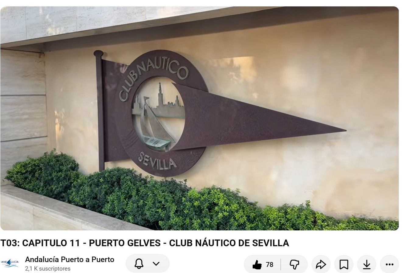 El Club Náutico, en ‘Andalucía puerto a puerto’ (Canal Sur TV)