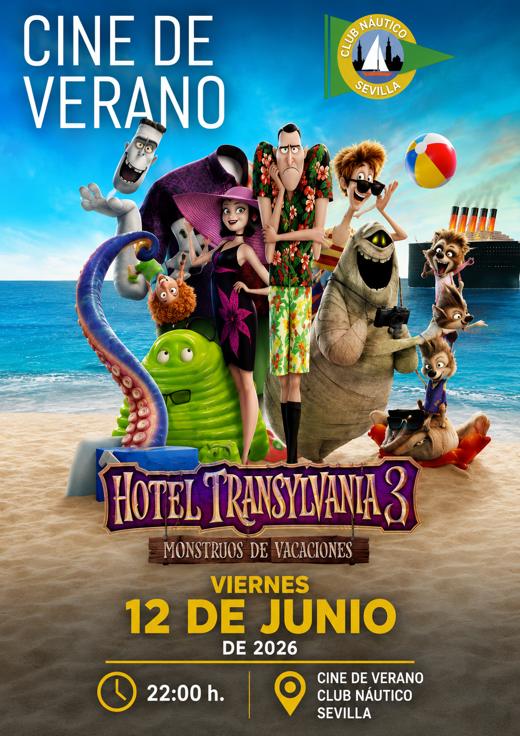 Cine de verano del Club Náutico