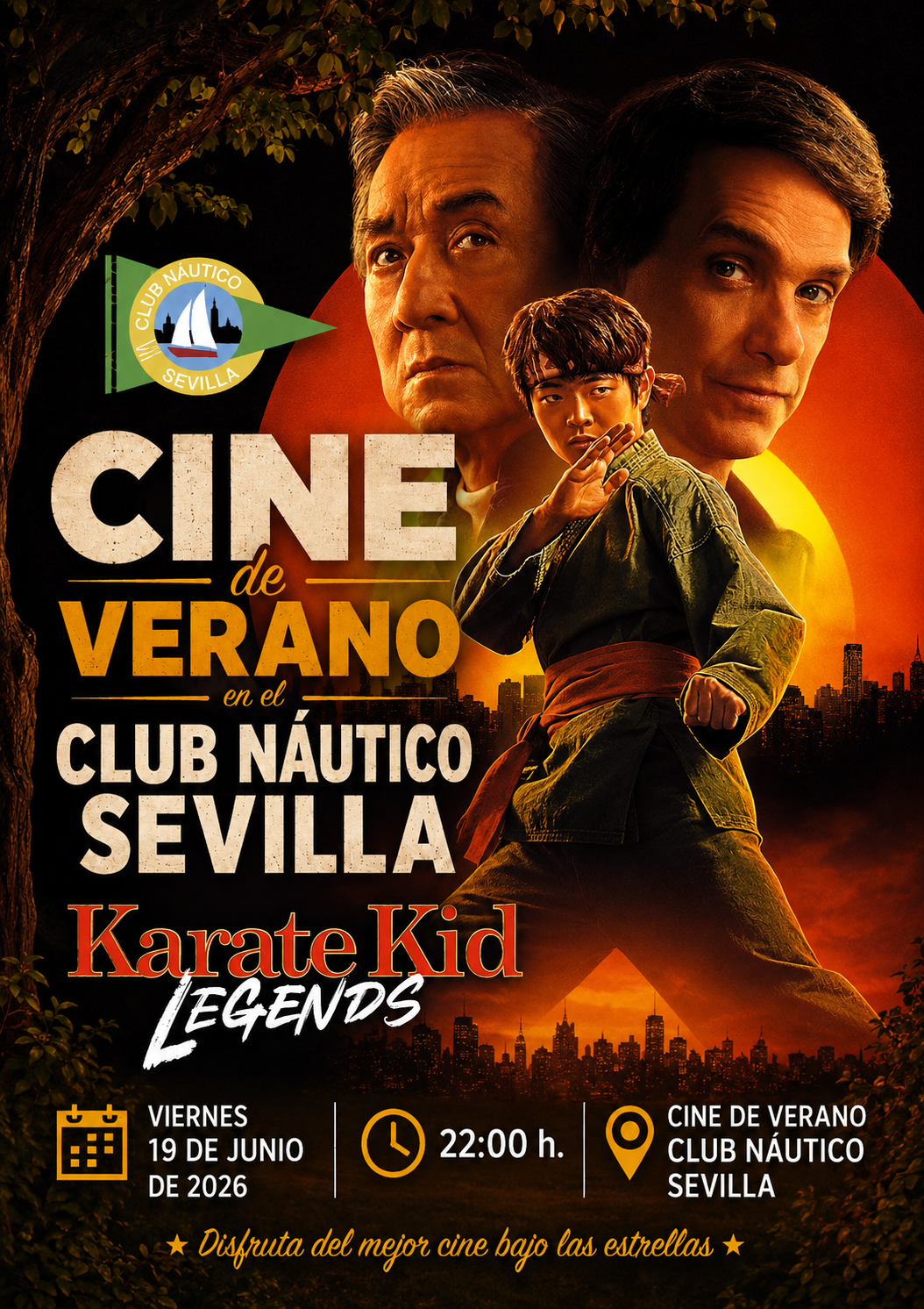 Cine de verano del Club Náutico
