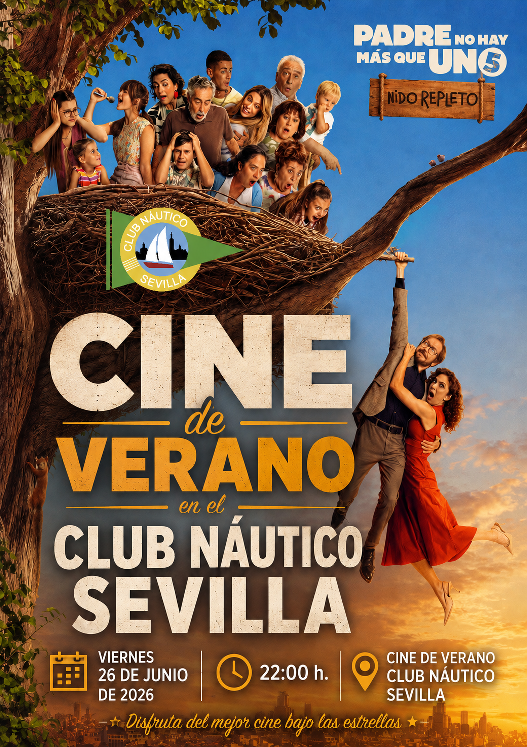 Cine de verano del Club Náutico