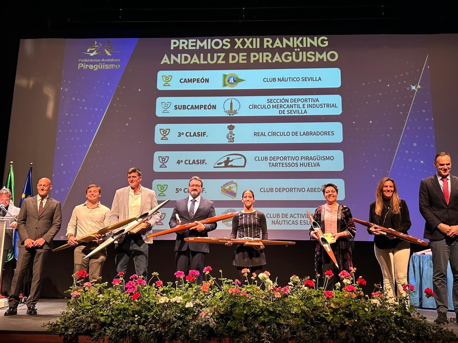 Gala del piragüismo andaluz