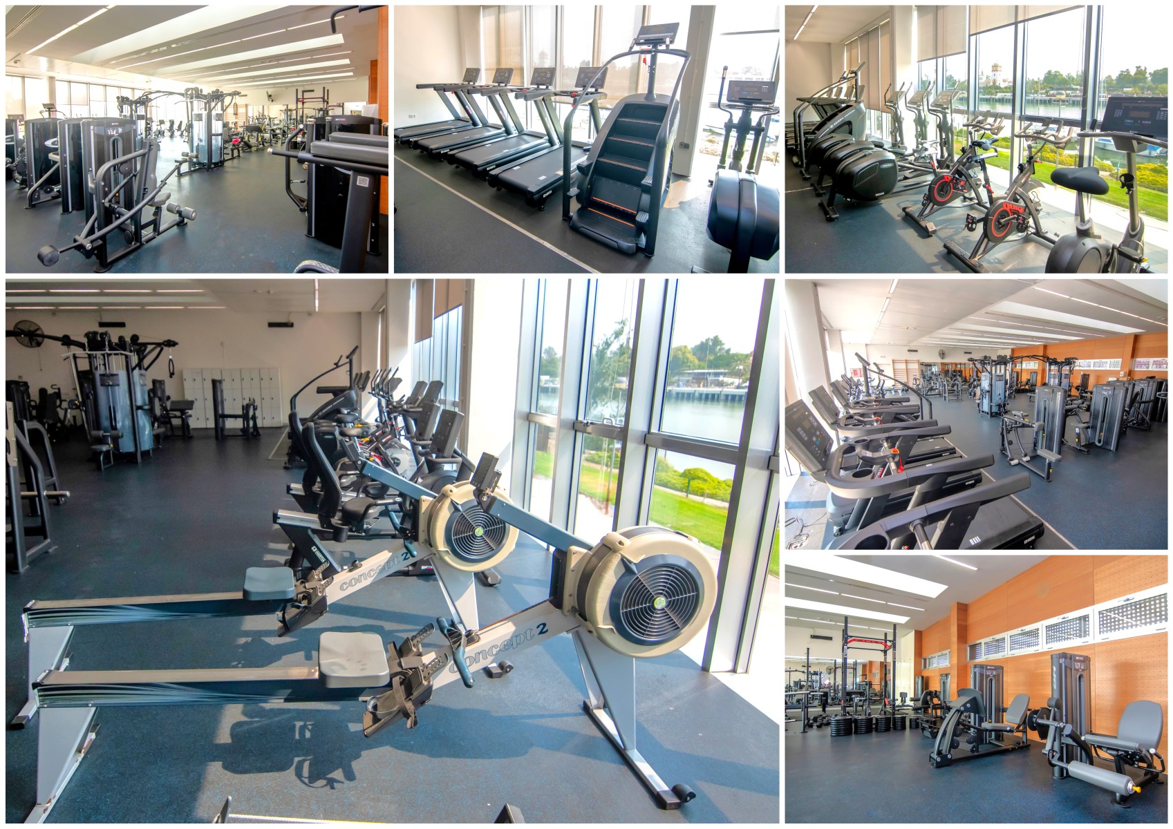 Reapertura de la sala de musculación/fitness del gimnasio