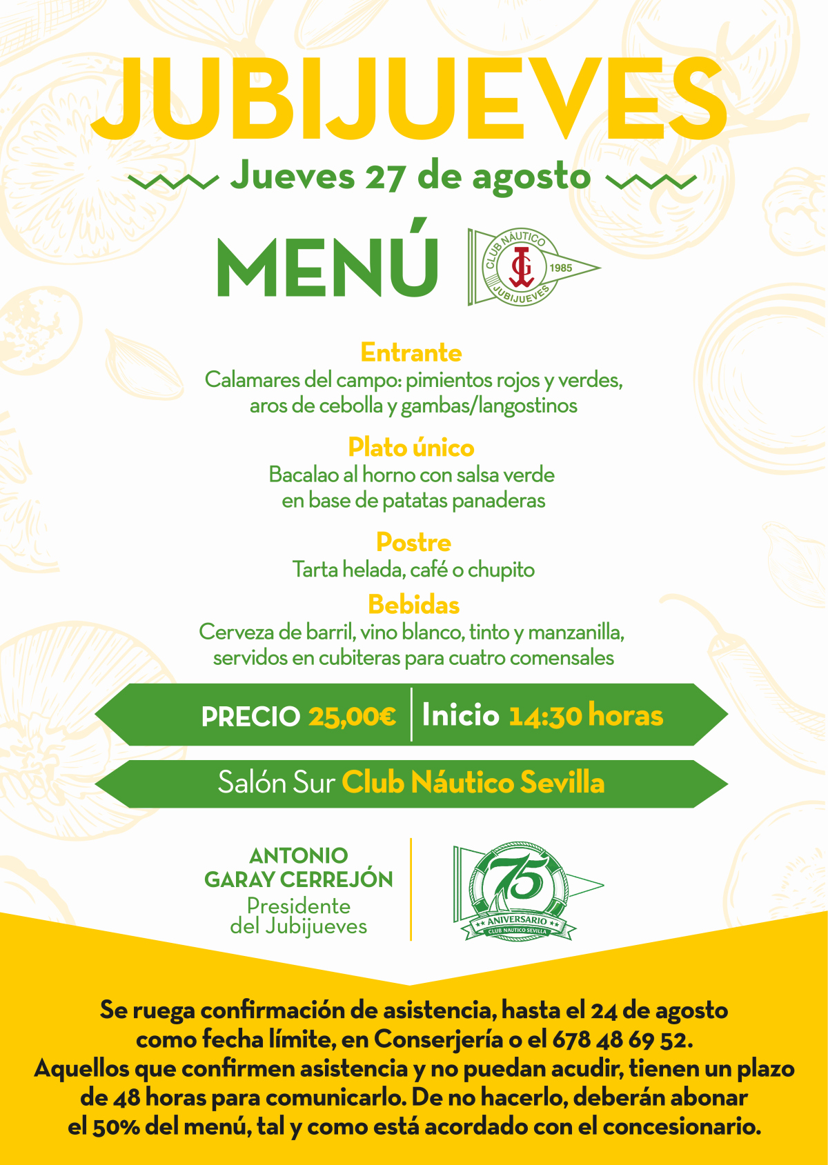 Tertulia gastronómica Jubijueves