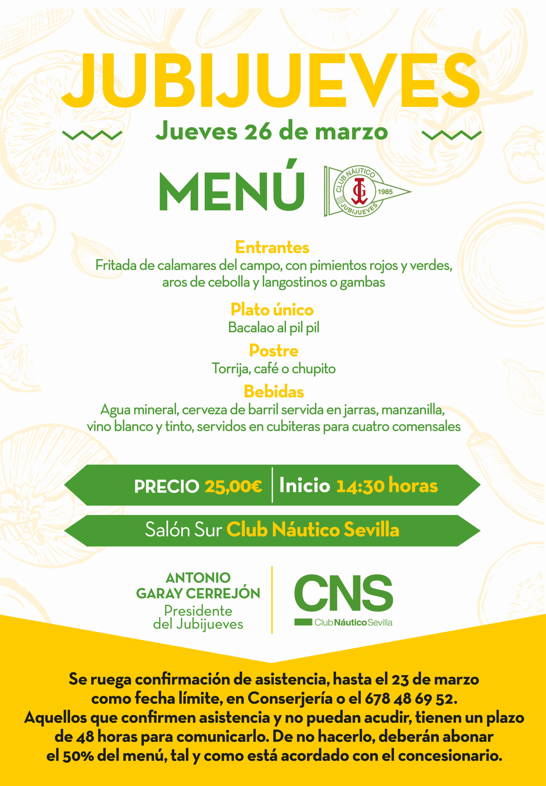 Tertulia gastronómica Jubijueves