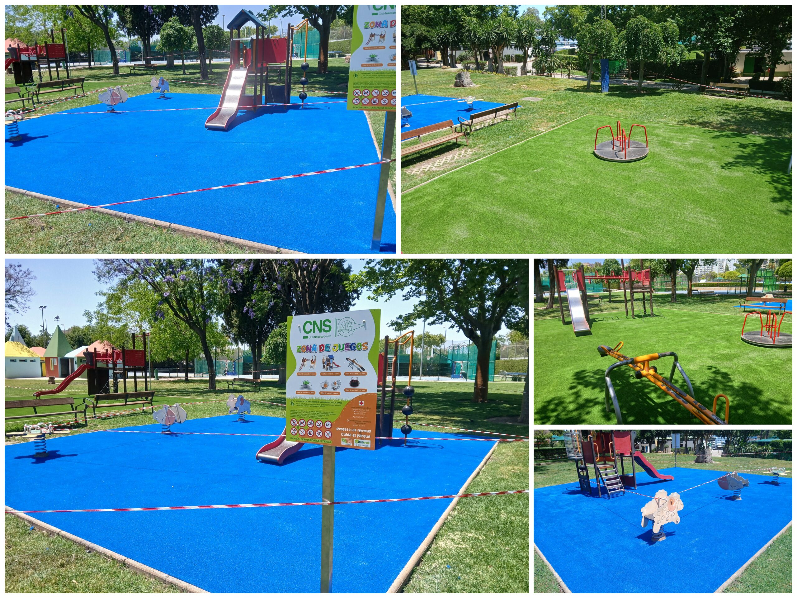 Remodelación del parque infantil
