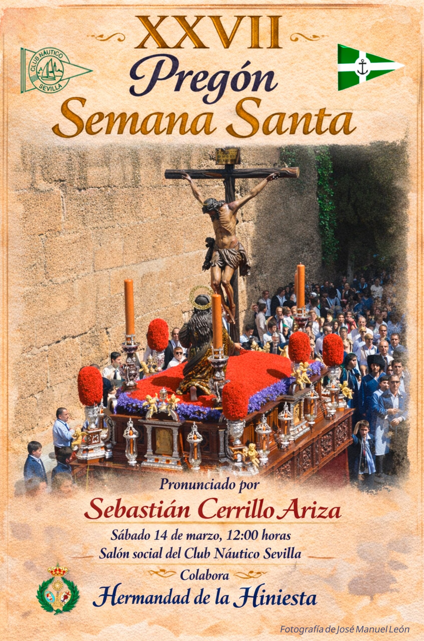XXVII Pregón de la Semana Santa del Club Náutico Sevilla