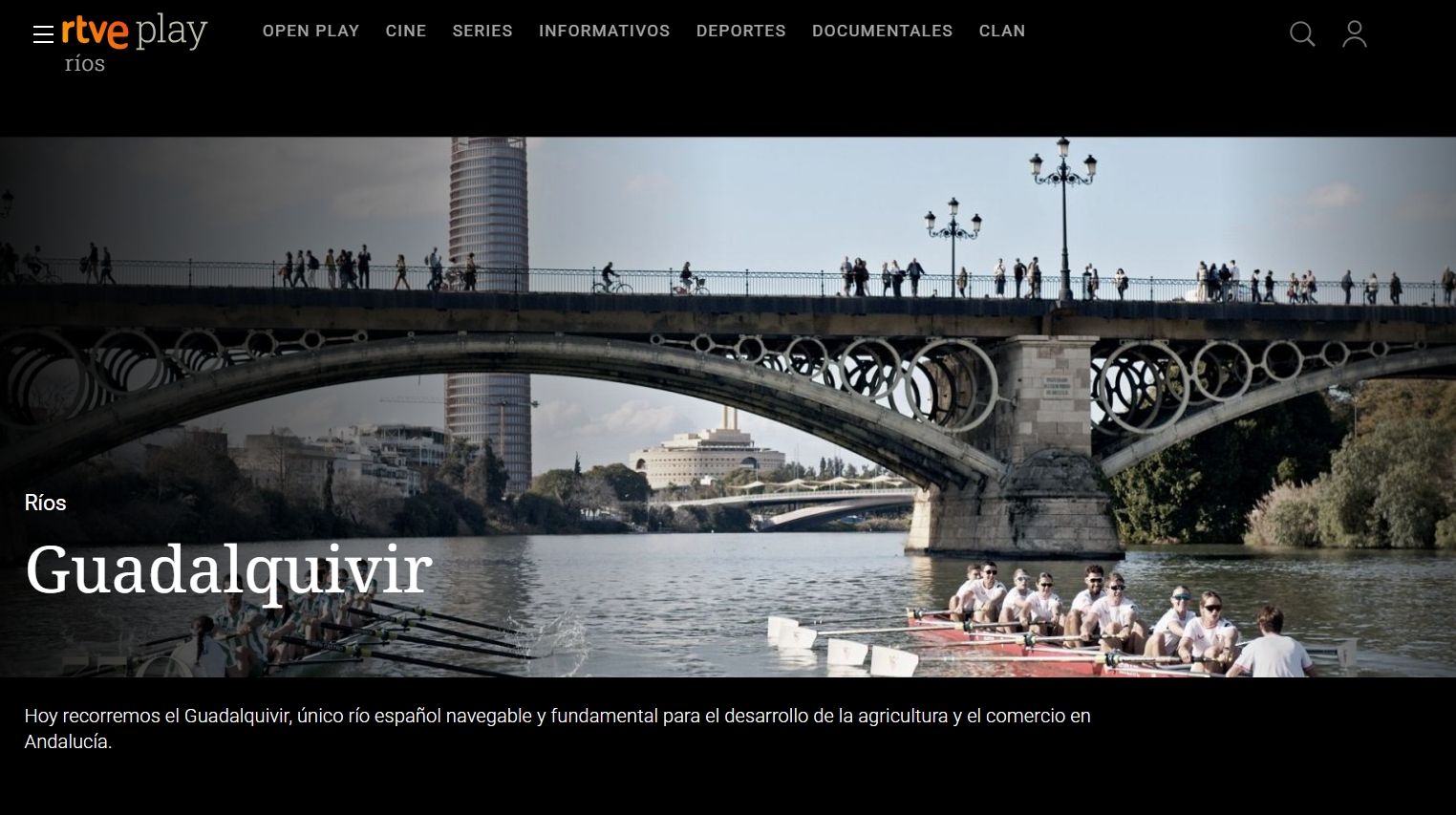 #SomosNáutico / La Regata Sevilla-Betis, en el documental de TVE ‘Guadalquivir’