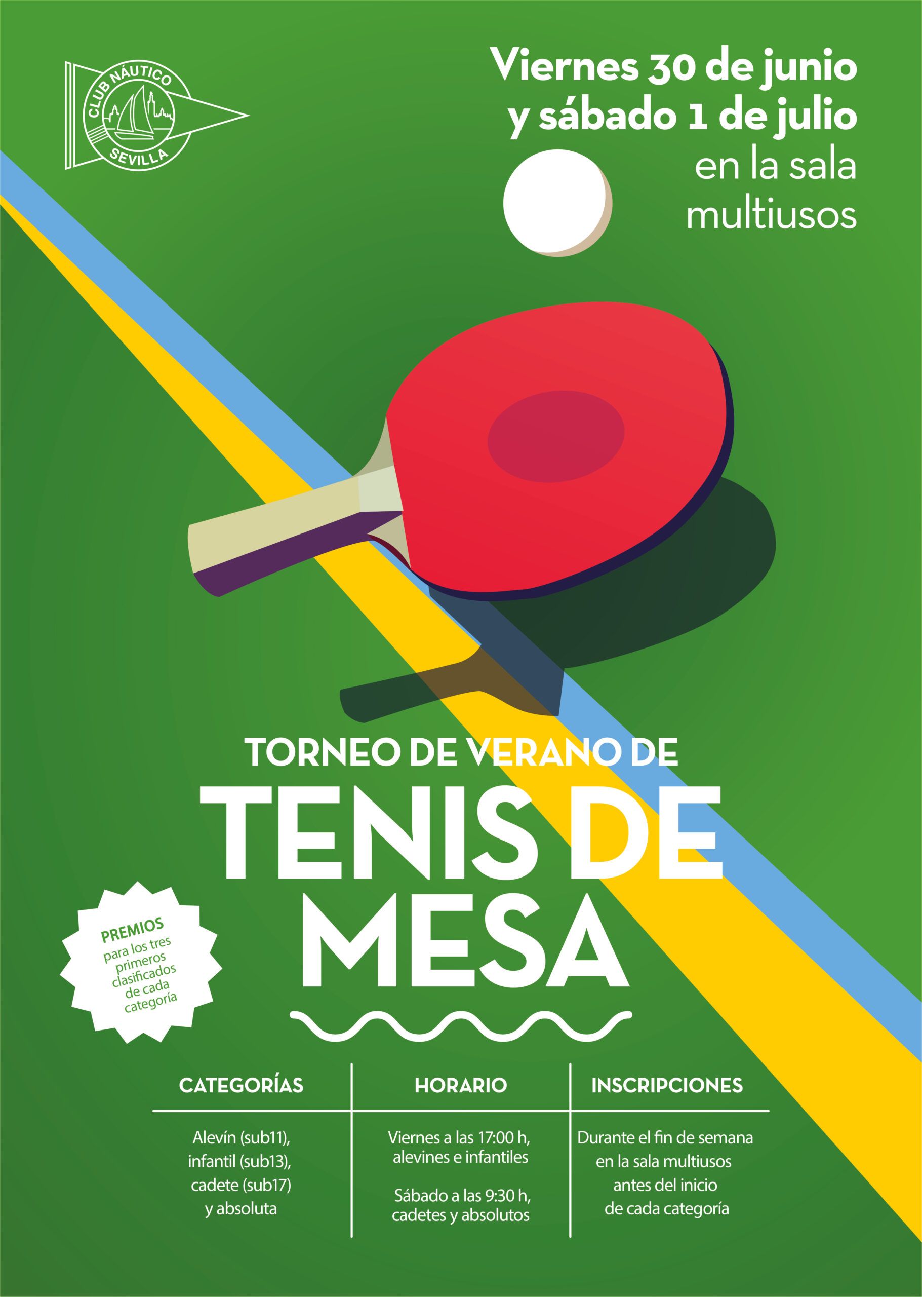 Torneo de verano de tenis de mesa