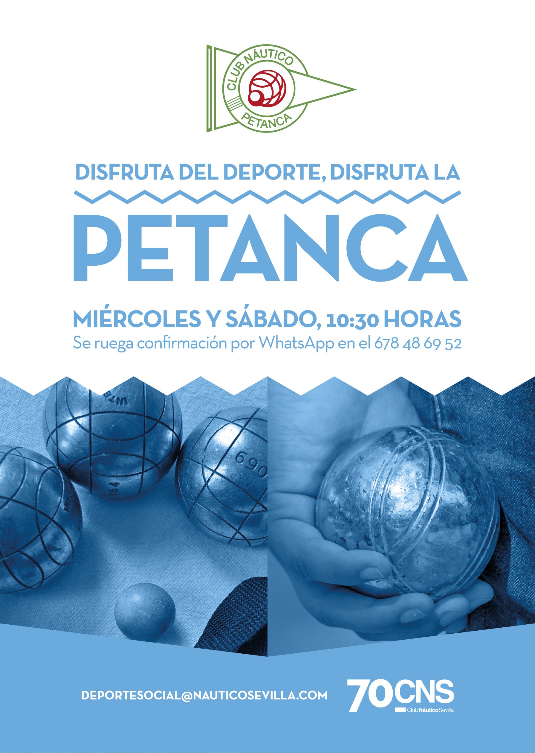 Disfruta de la petanca en el Club Náutico