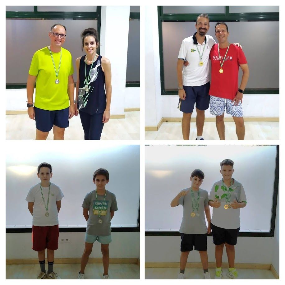 Competición de fin de verano de tenis de mesa