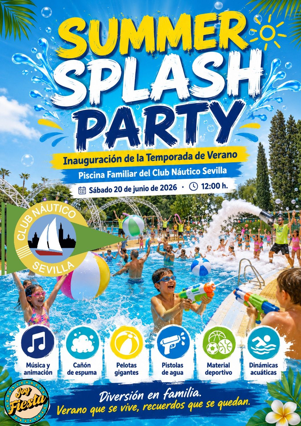 Fiesta de inauguración de la temporada de verano 2026 en el Club Náutico